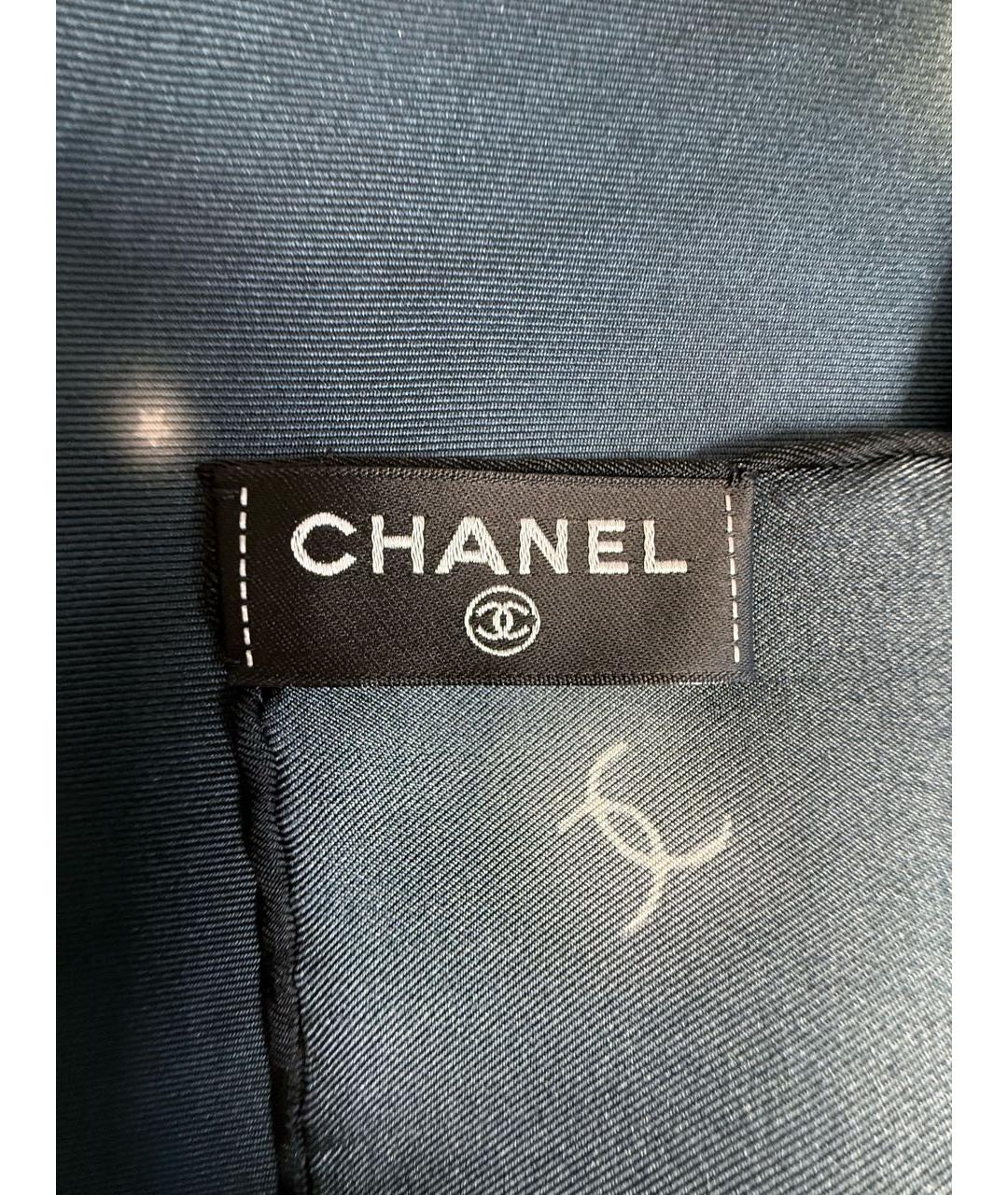 CHANEL Мульти шелковый платок, фото 5