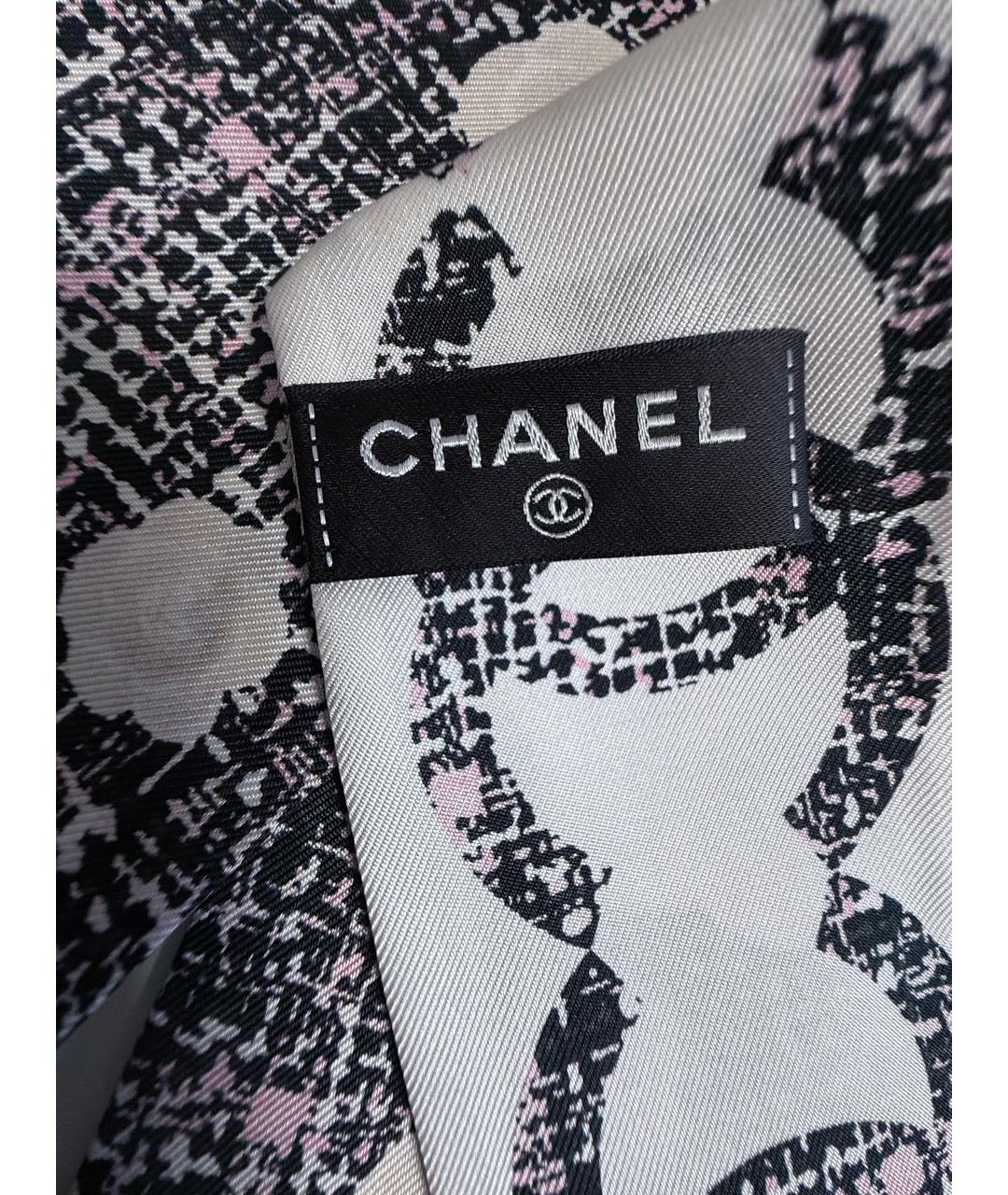 CHANEL Мульти шелковый шарф, фото 6