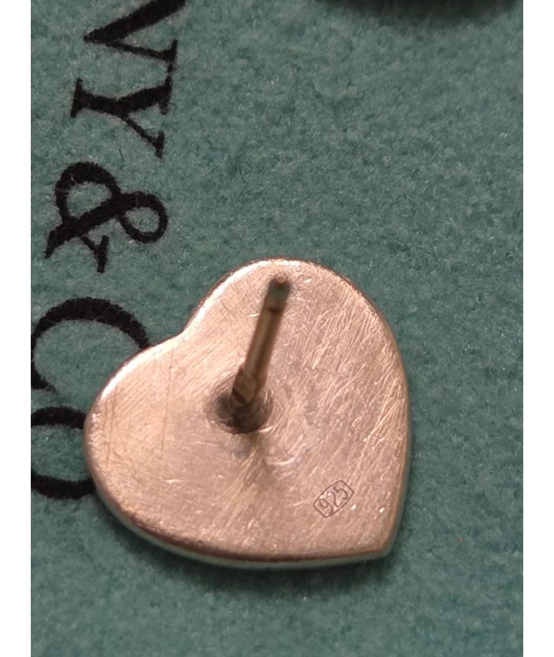 TIFFANY&CO Серебряные серебряные серьги, фото 3