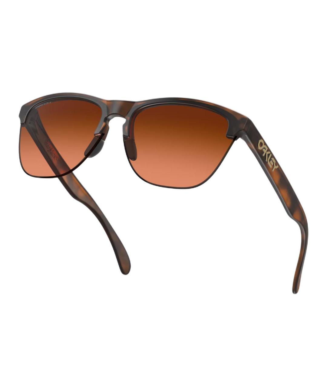 OAKLEY Коричневые солнцезащитные очки, фото 4
