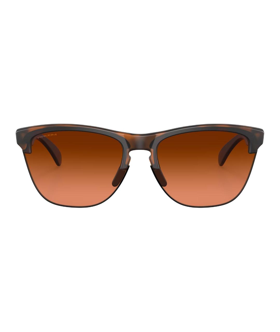 OAKLEY Коричневые солнцезащитные очки, фото 2