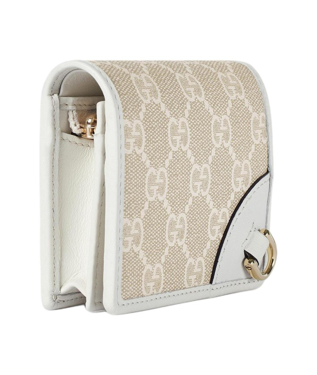 GUCCI Бежевый кошелек, фото 2