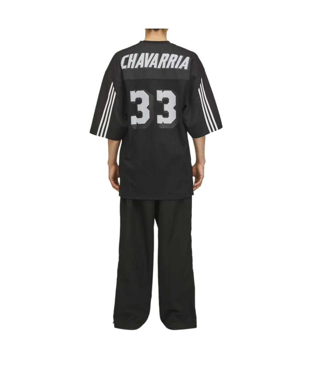 ADIDAS Черная футболка, фото 2