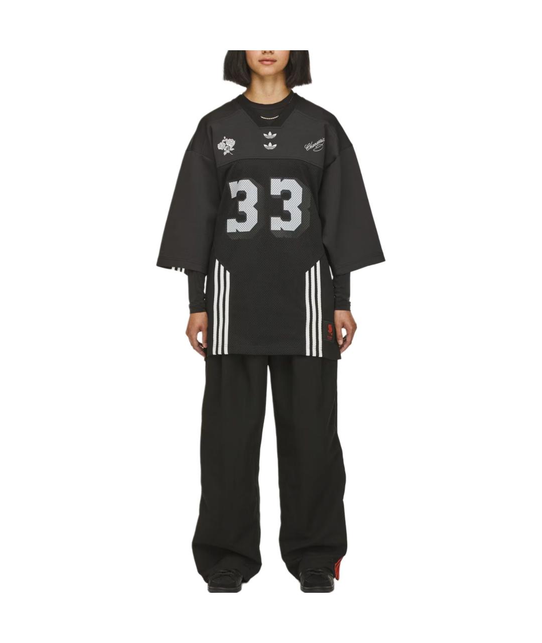 ADIDAS Черная футболка, фото 3