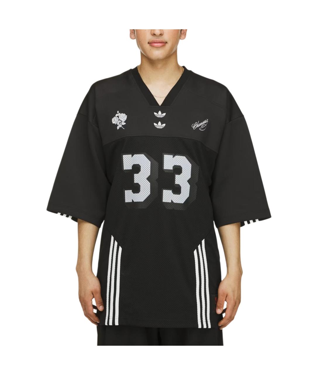 ADIDAS Черная футболка, фото 5