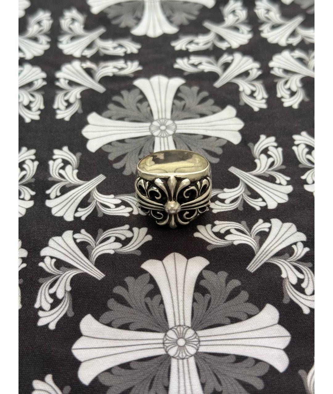 CHROME HEARTS Серебряное серебряное кольцо, фото 6