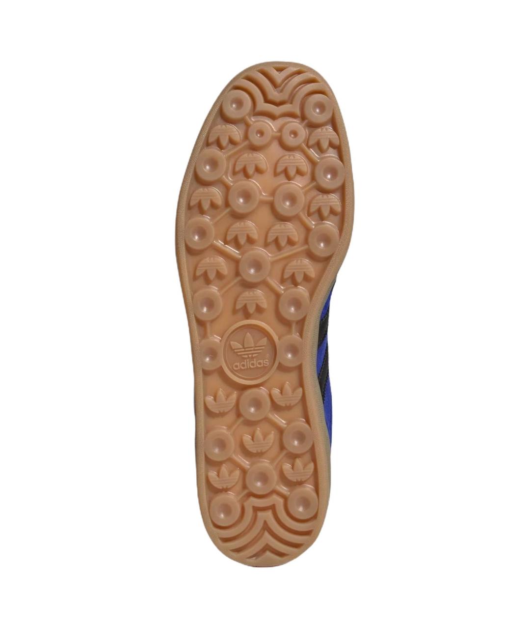 ADIDAS Синие кожаные кеды, фото 5