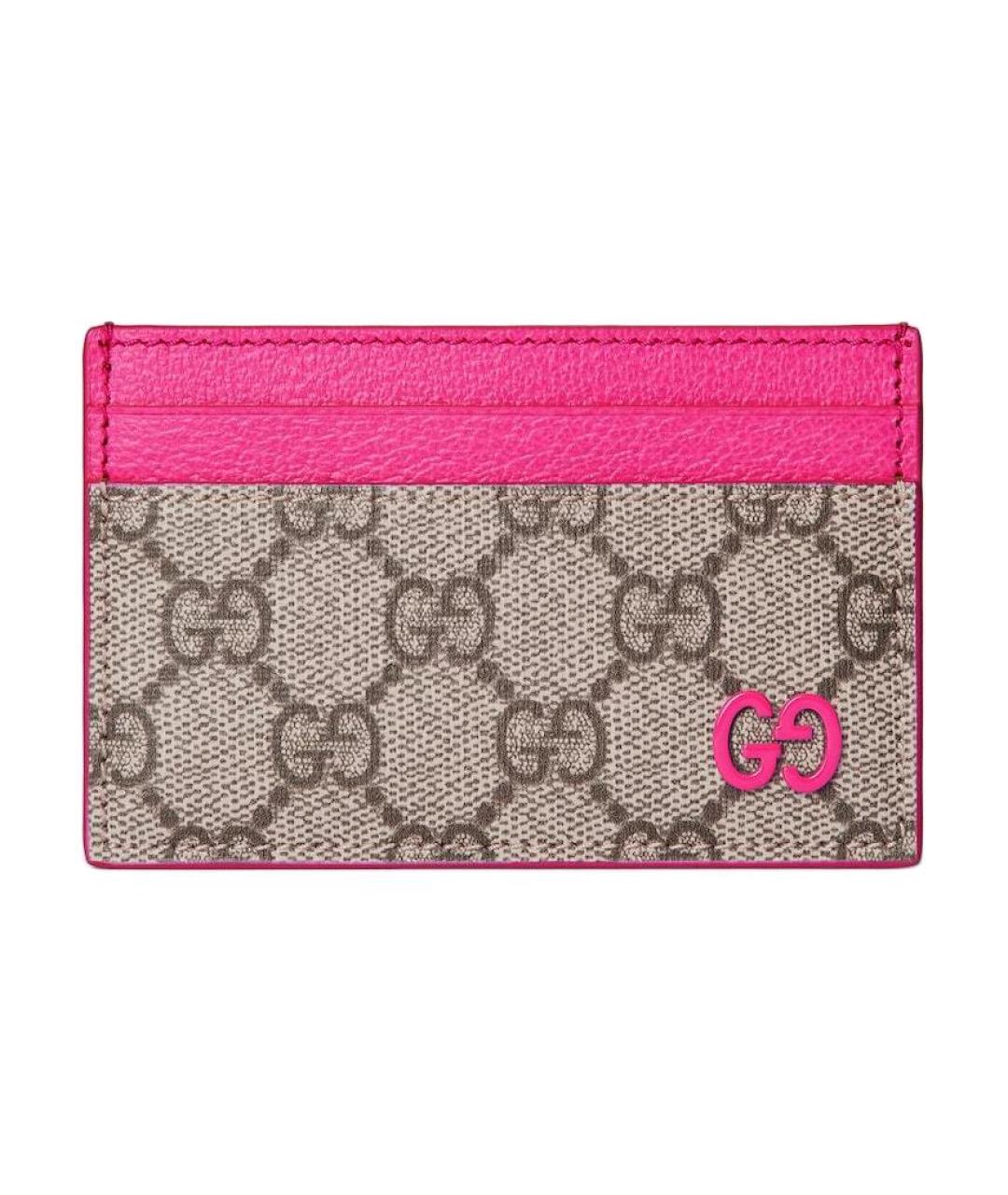 GUCCI Бежевый кардхолдер, фото 1