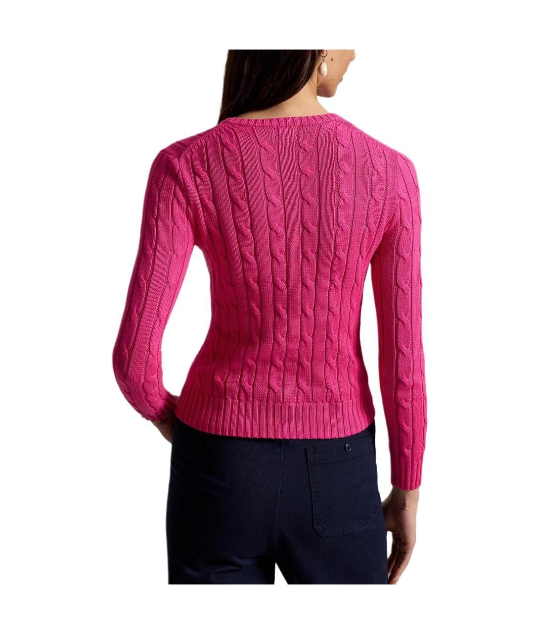 POLO RALPH LAUREN Розовый джемпер / свитер, фото 4