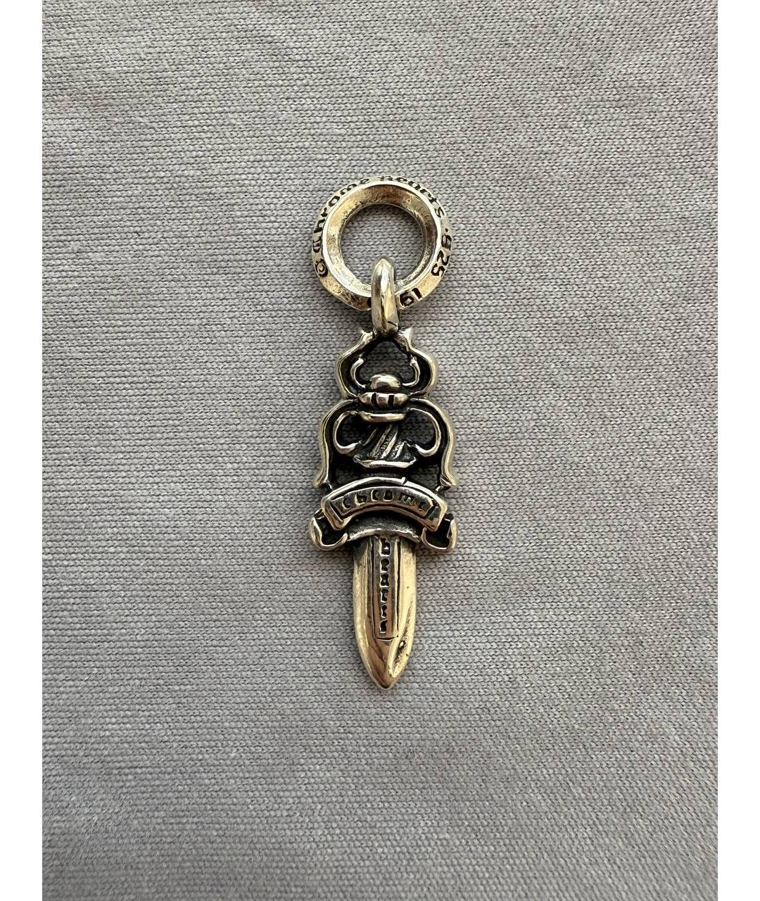 CHROME HEARTS Серебряная цепочка/подвеска, фото 5