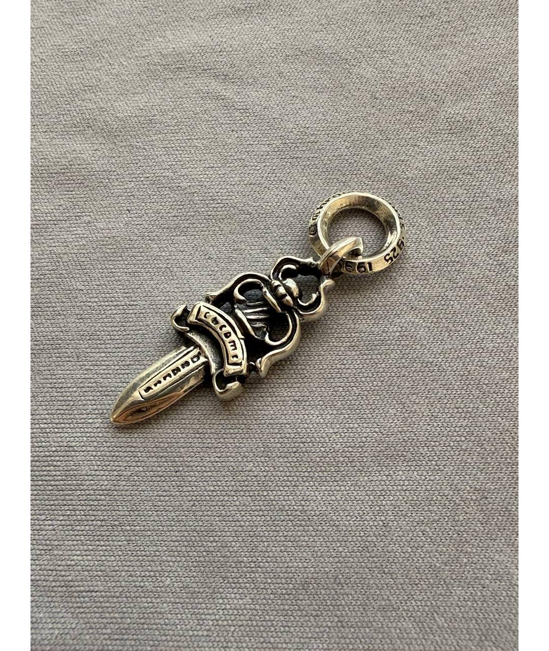 CHROME HEARTS Серебряная цепочка/подвеска, фото 3