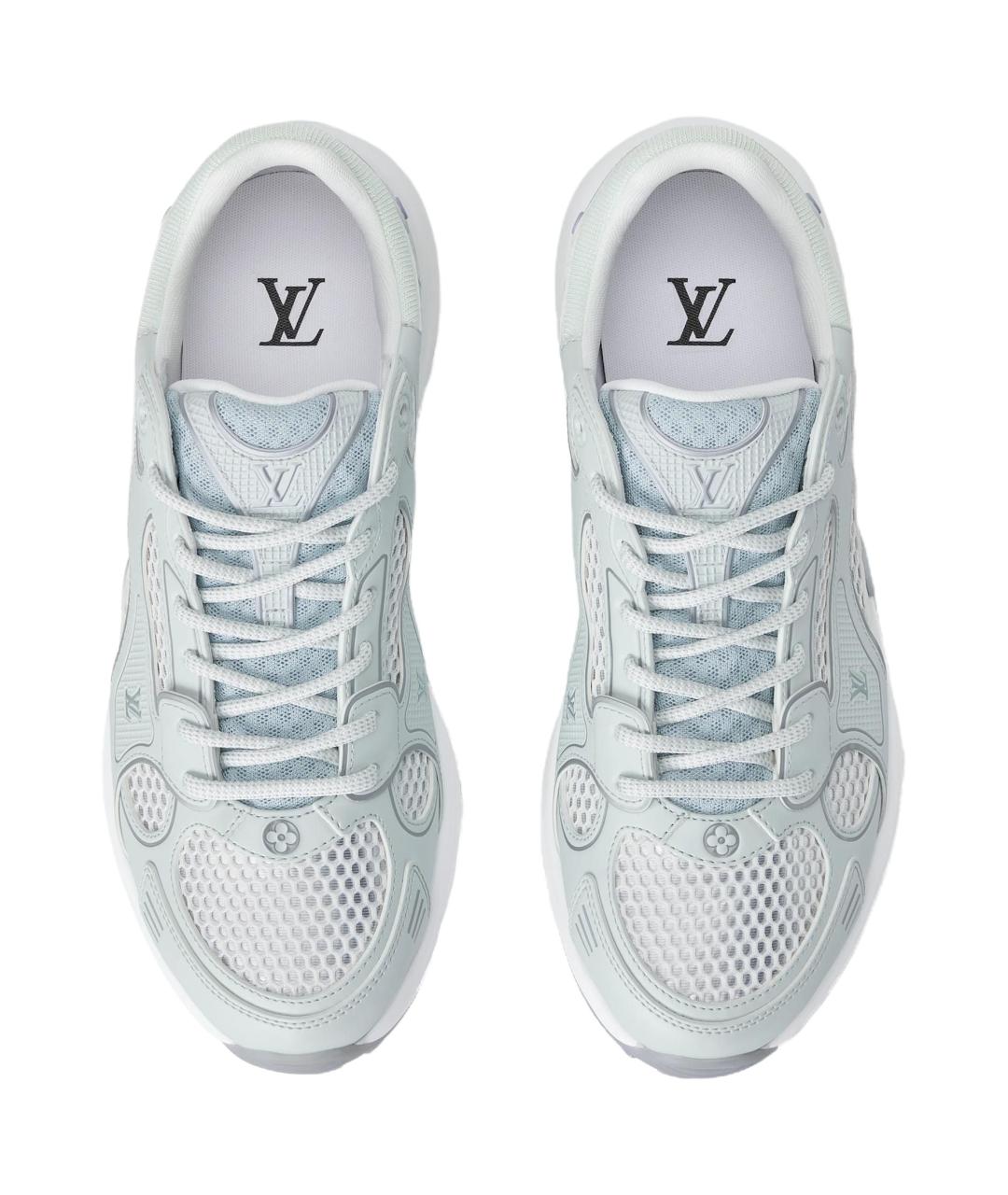 LOUIS VUITTON Салатовые кроссовки, фото 4