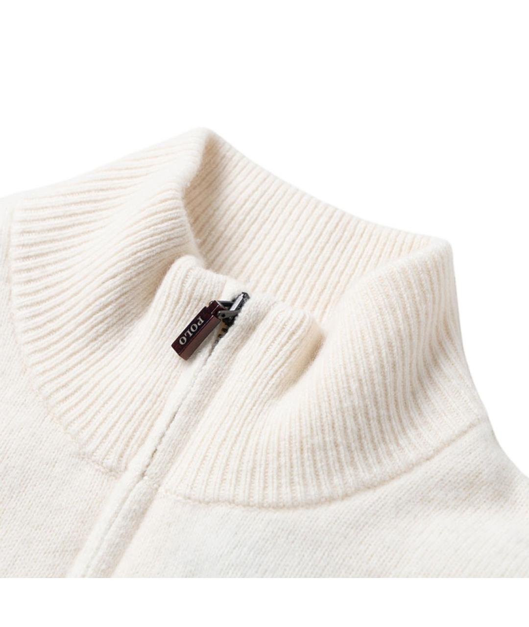POLO RALPH LAUREN Бежевый джемпер / свитер, фото 5