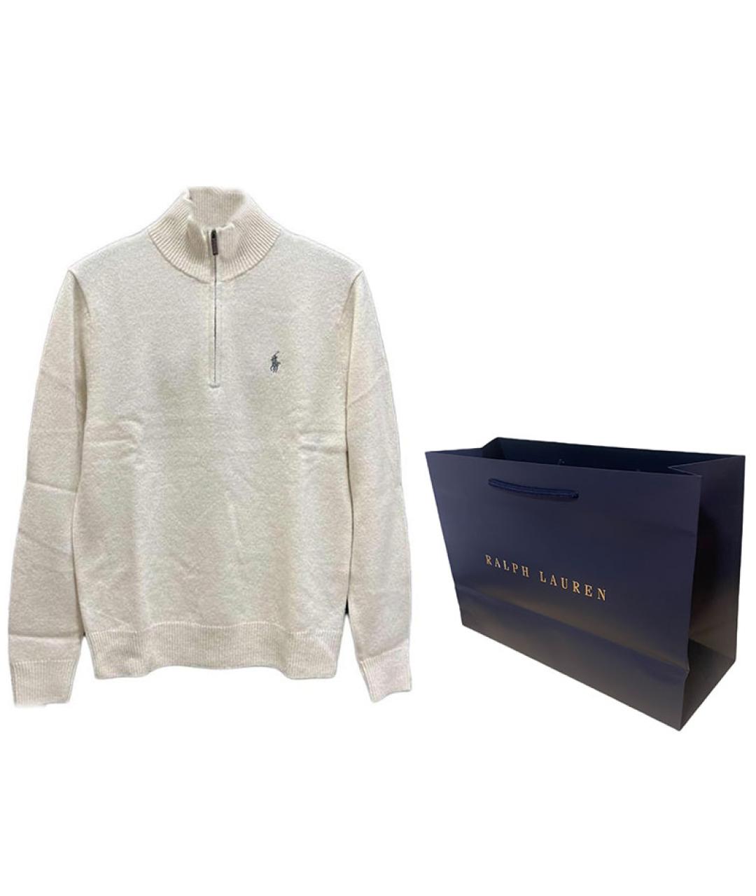POLO RALPH LAUREN Бежевый джемпер / свитер, фото 3