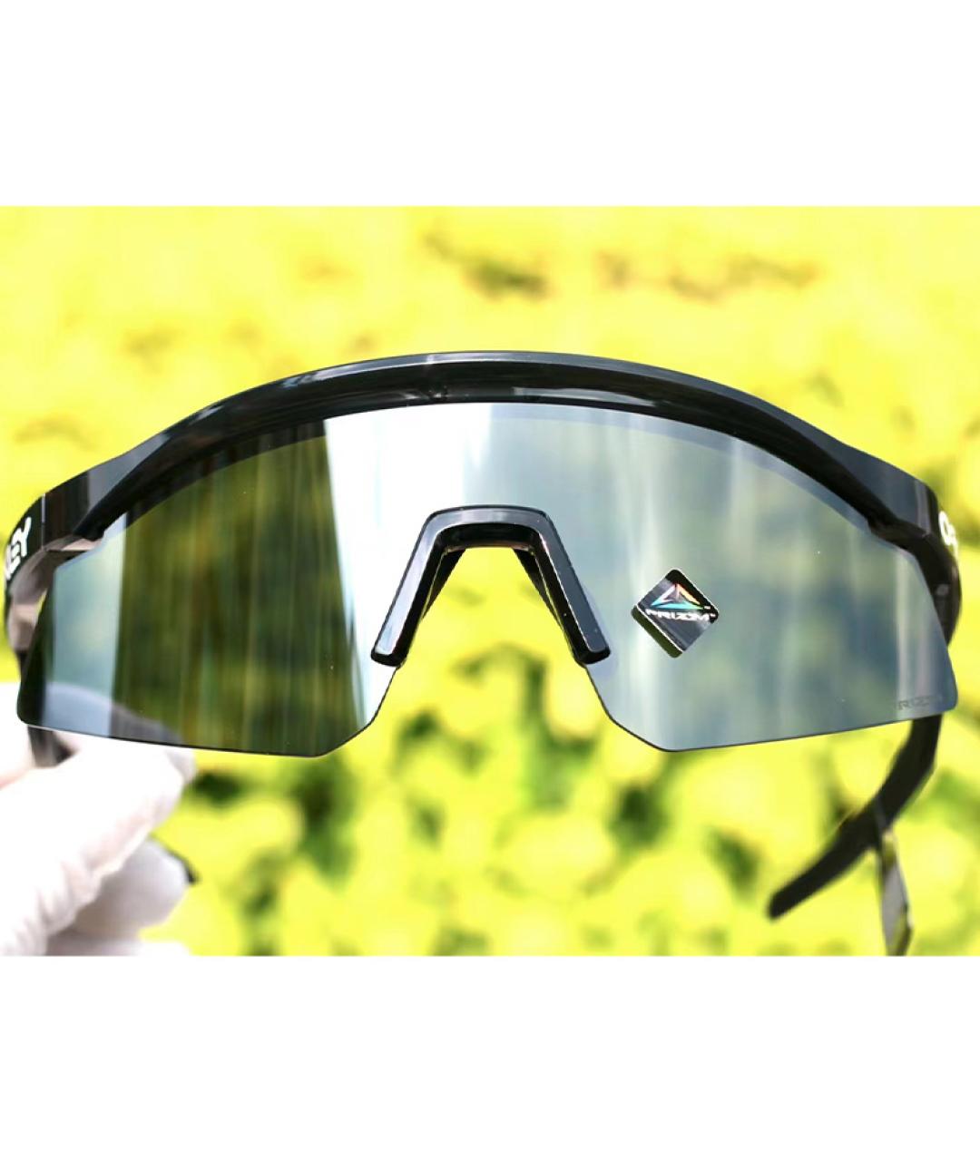 OAKLEY Серые пластиковые солнцезащитные очки, фото 3