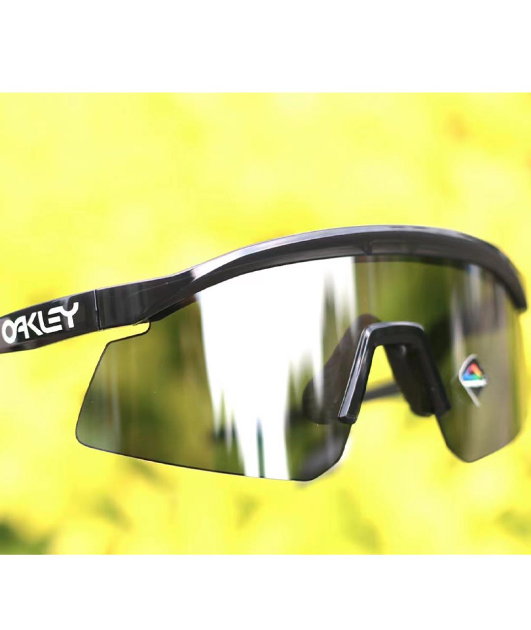 OAKLEY Серые пластиковые солнцезащитные очки, фото 4