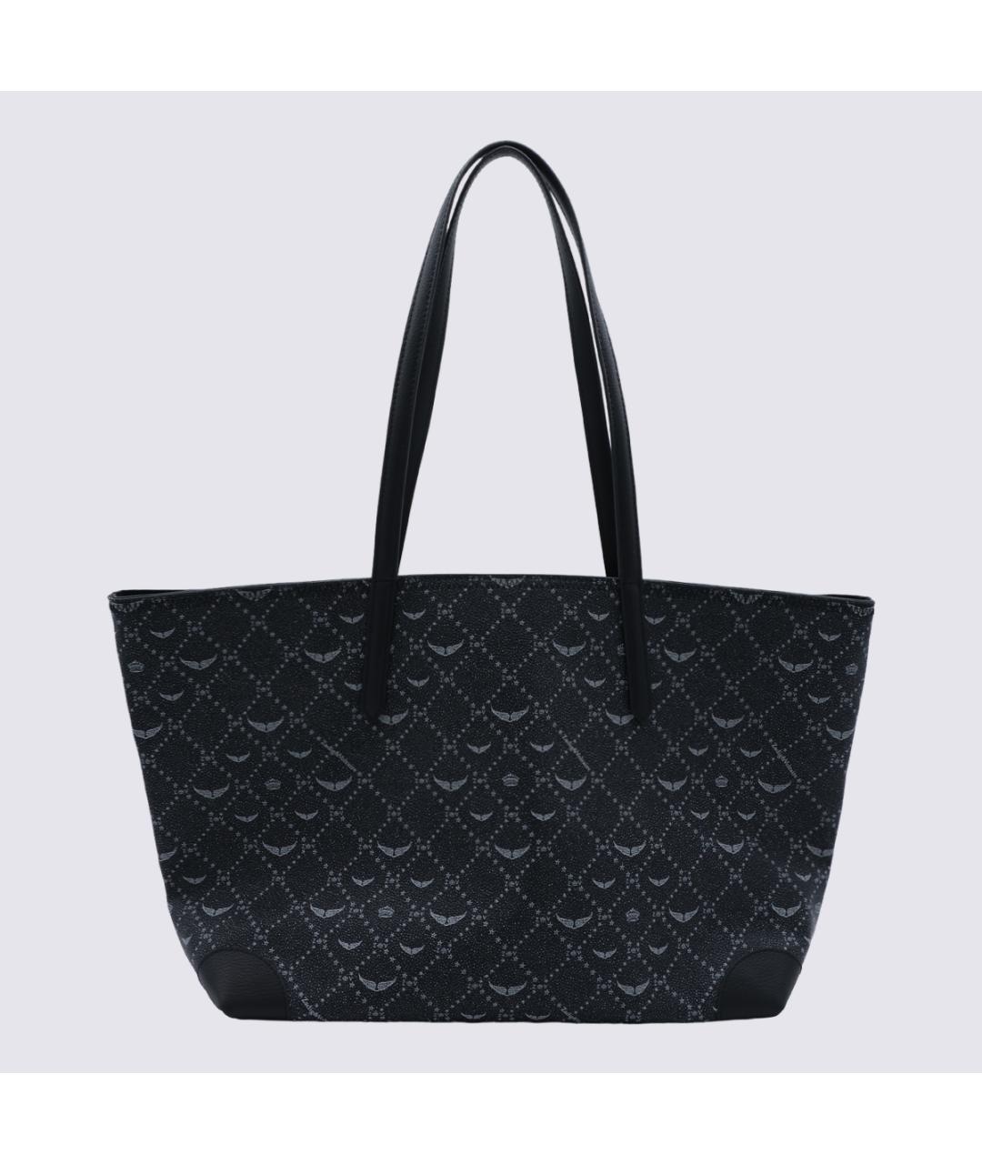 ZADIG & VOLTAIRE Черная сумка тоут, фото 5
