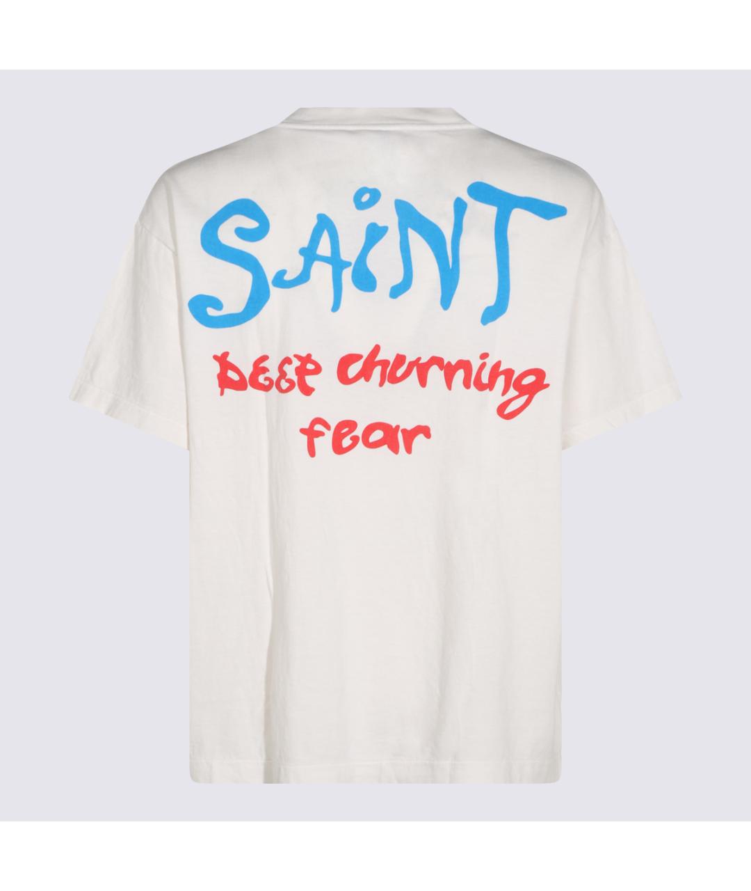 SAINT Mxxxxxx Белая хлопковая футболка, фото 2