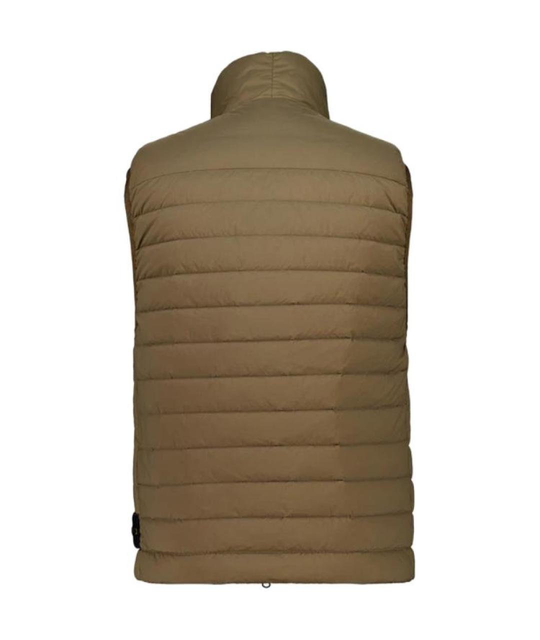 STONE ISLAND Зеленый жилет, фото 2