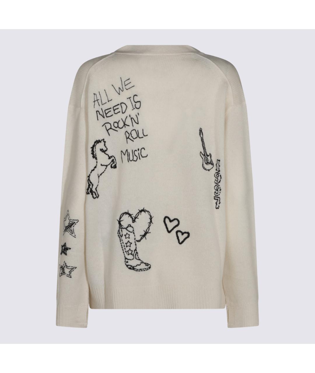 ZADIG & VOLTAIRE Бежевый шерстяной джемпер / свитер, фото 2