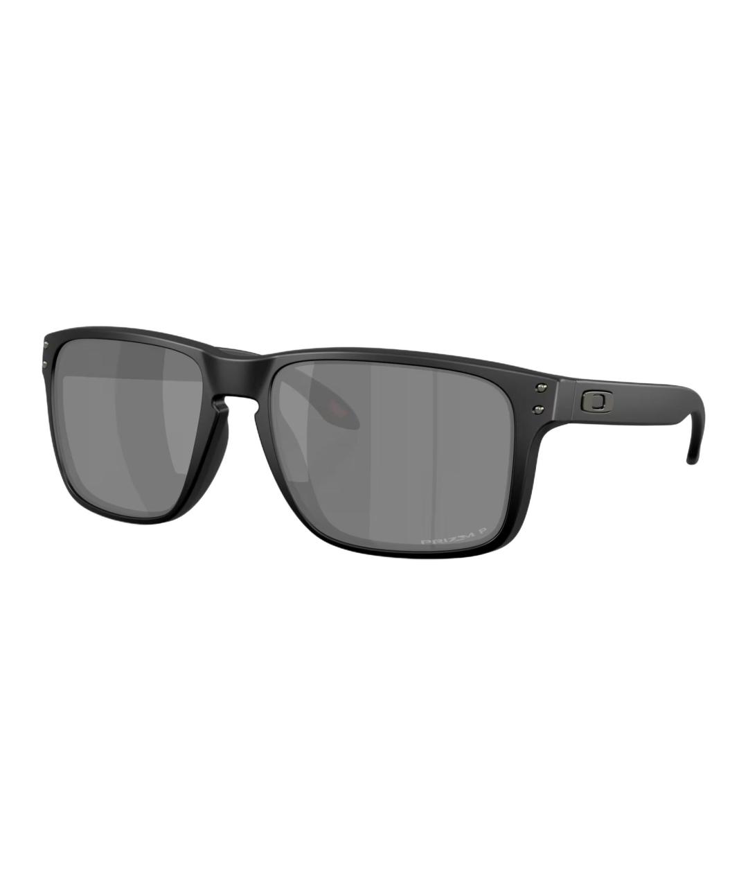 OAKLEY Черные пластиковые солнцезащитные очки, фото 1