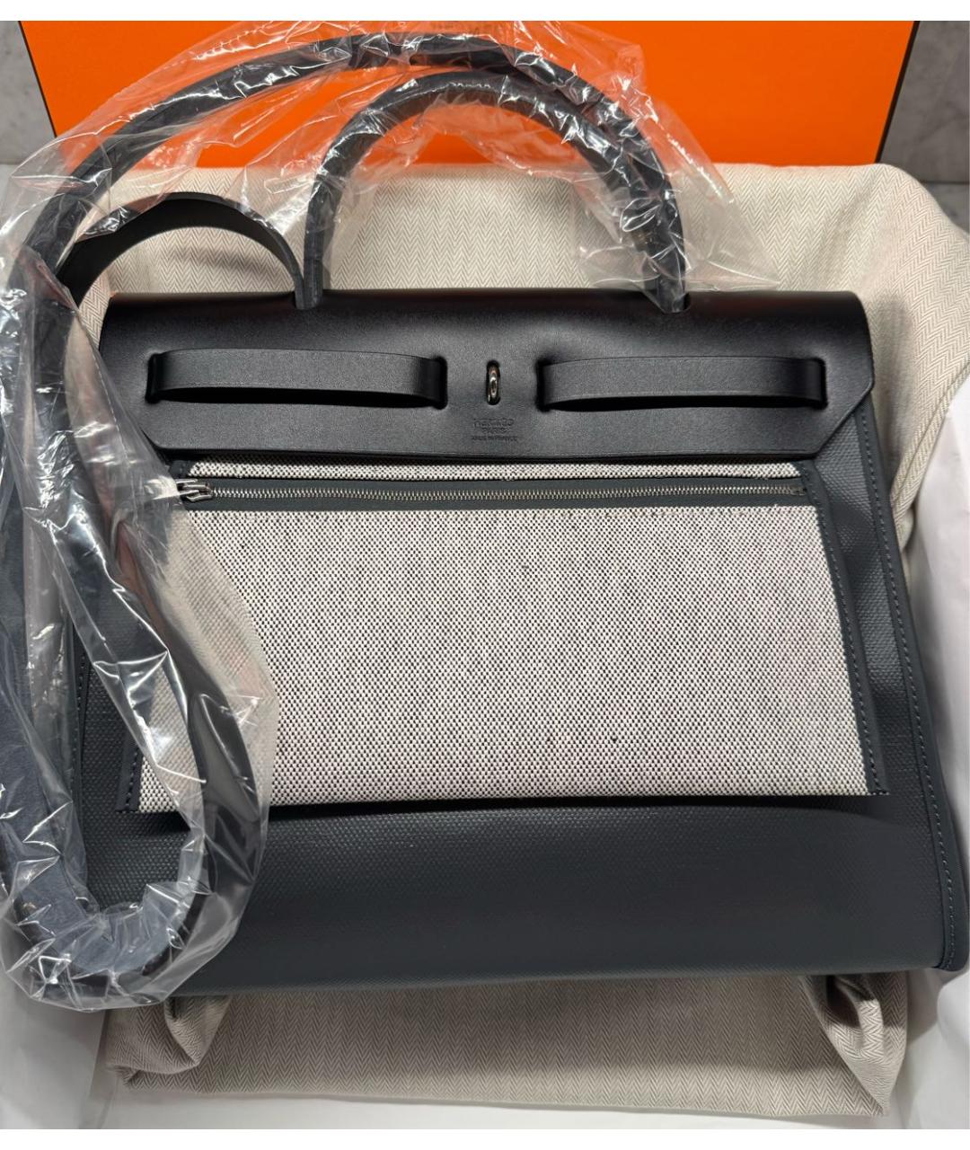 HERMES Серая сумка через плечо, фото 3
