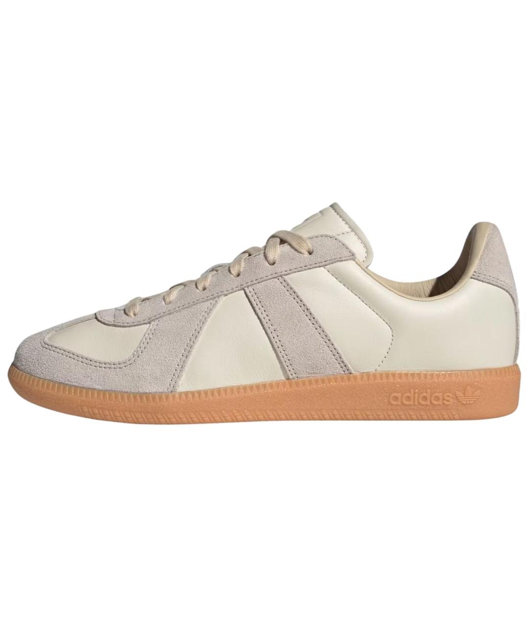 ADIDAS Белые кожаные кеды, фото 2