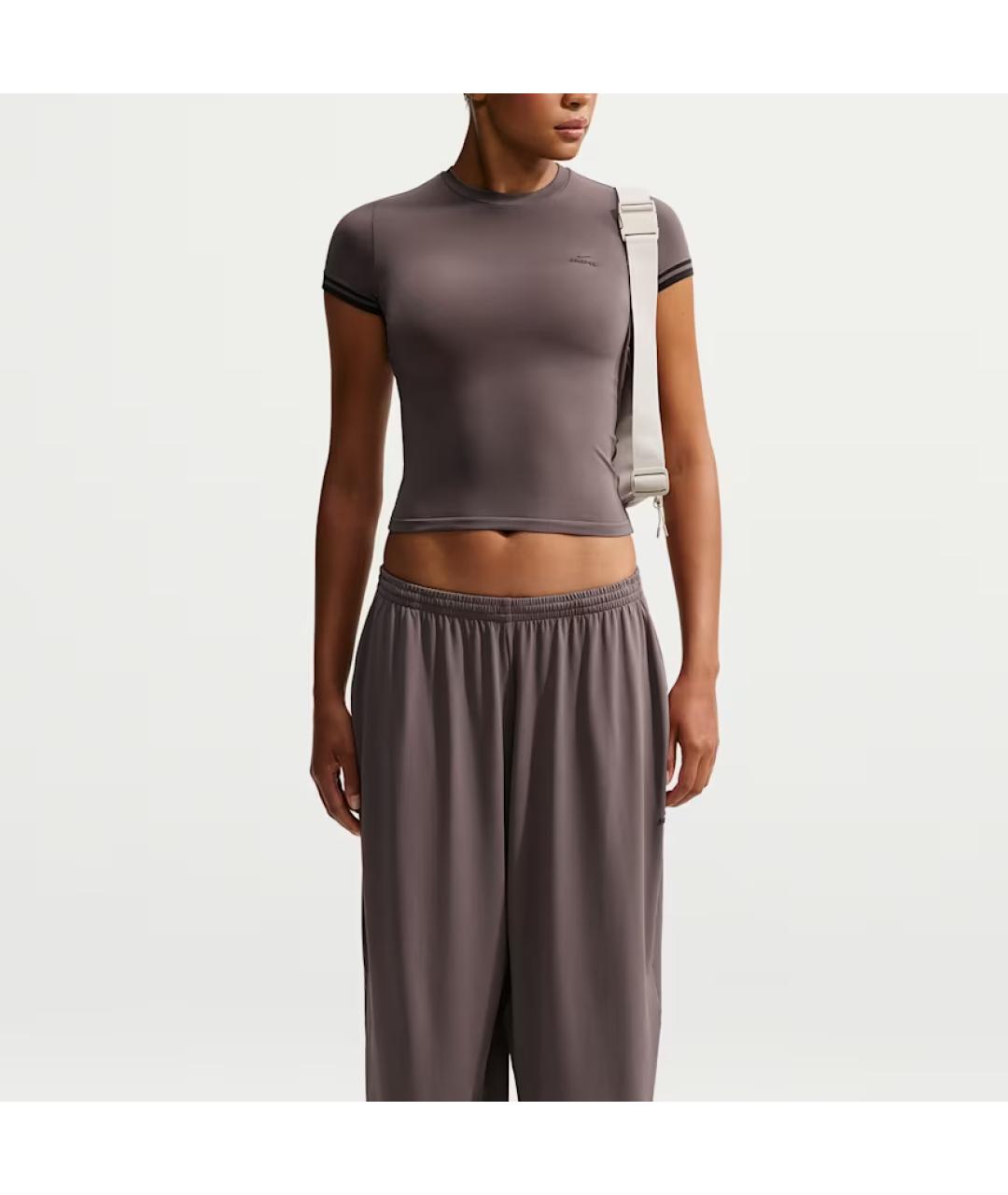 NIKE Коричневая футболка, фото 2