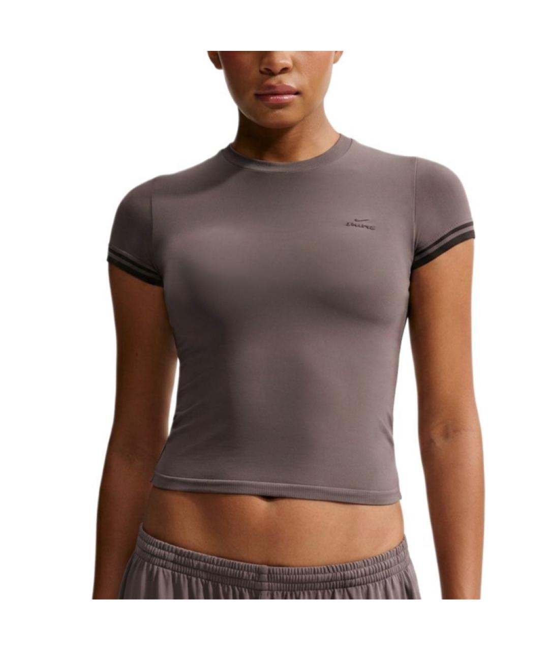 NIKE Коричневая футболка, фото 6