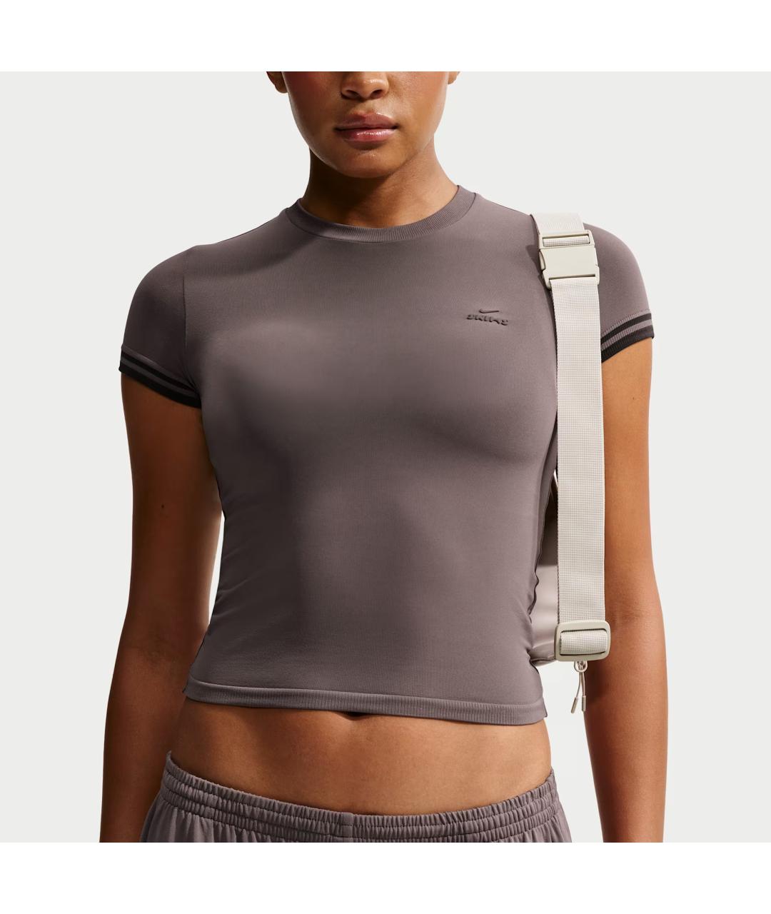 NIKE Коричневая футболка, фото 3
