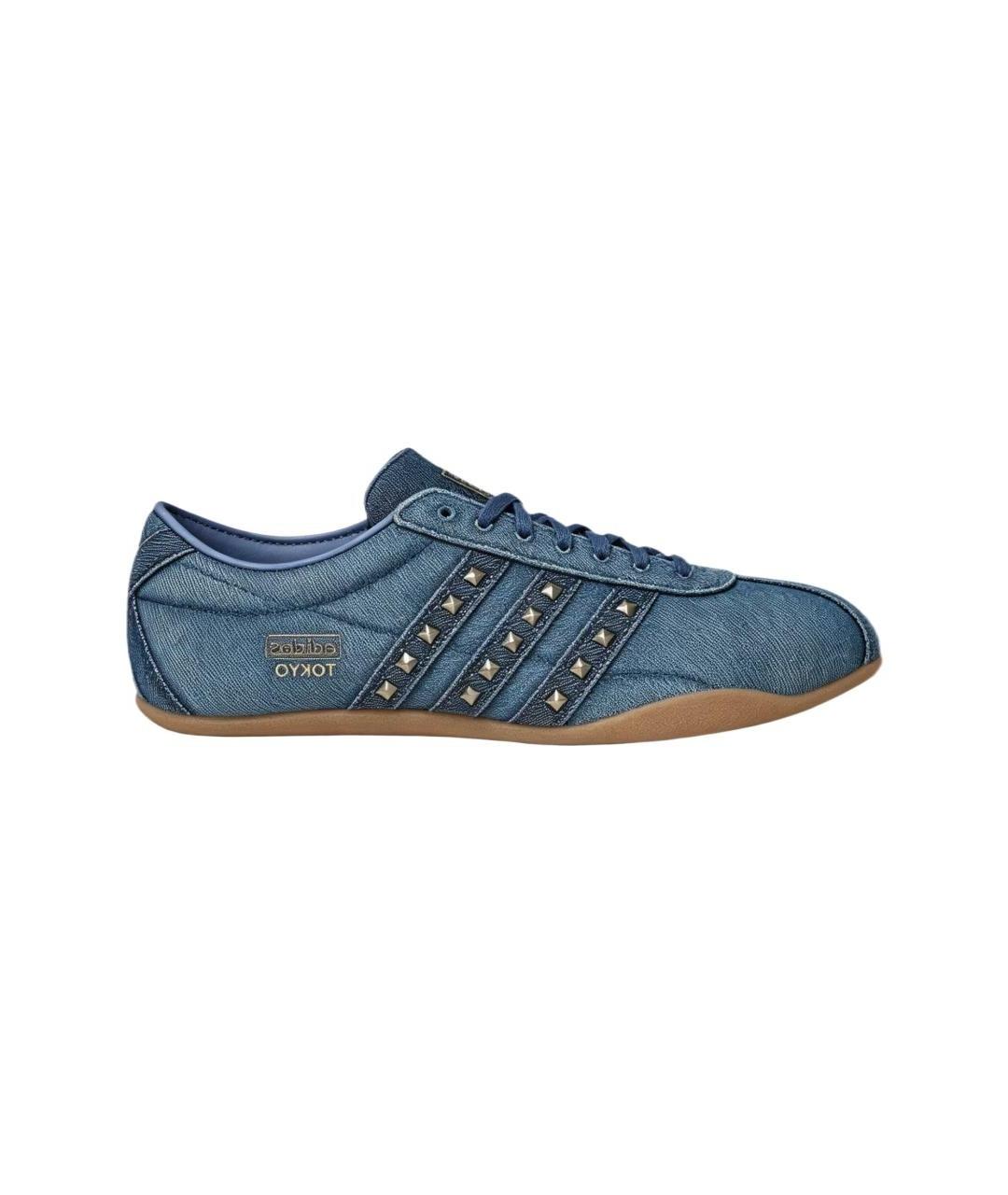ADIDAS Синие кроссовки, фото 1