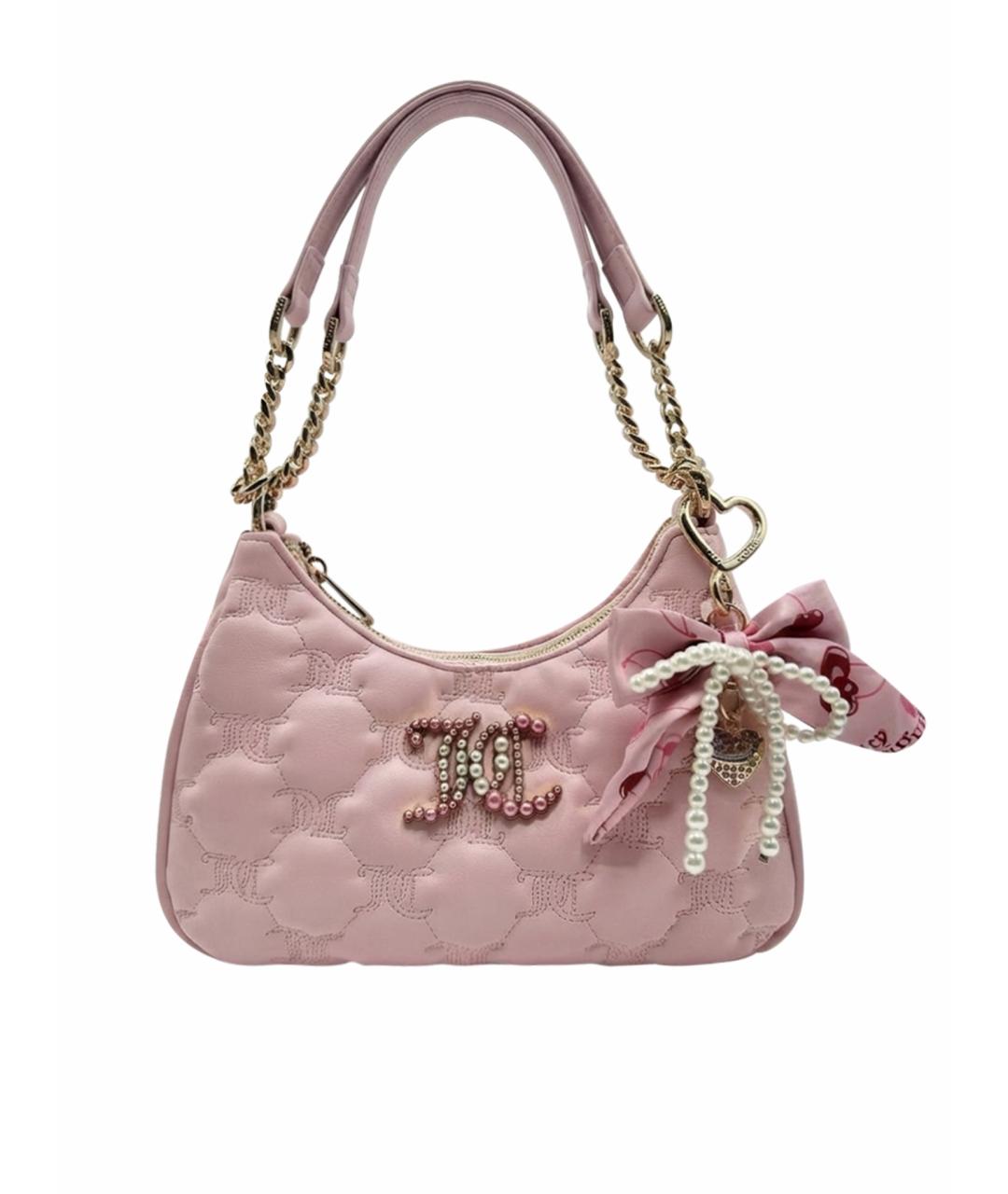 JUICY COUTURE Розовая сумка через плечо, фото 1
