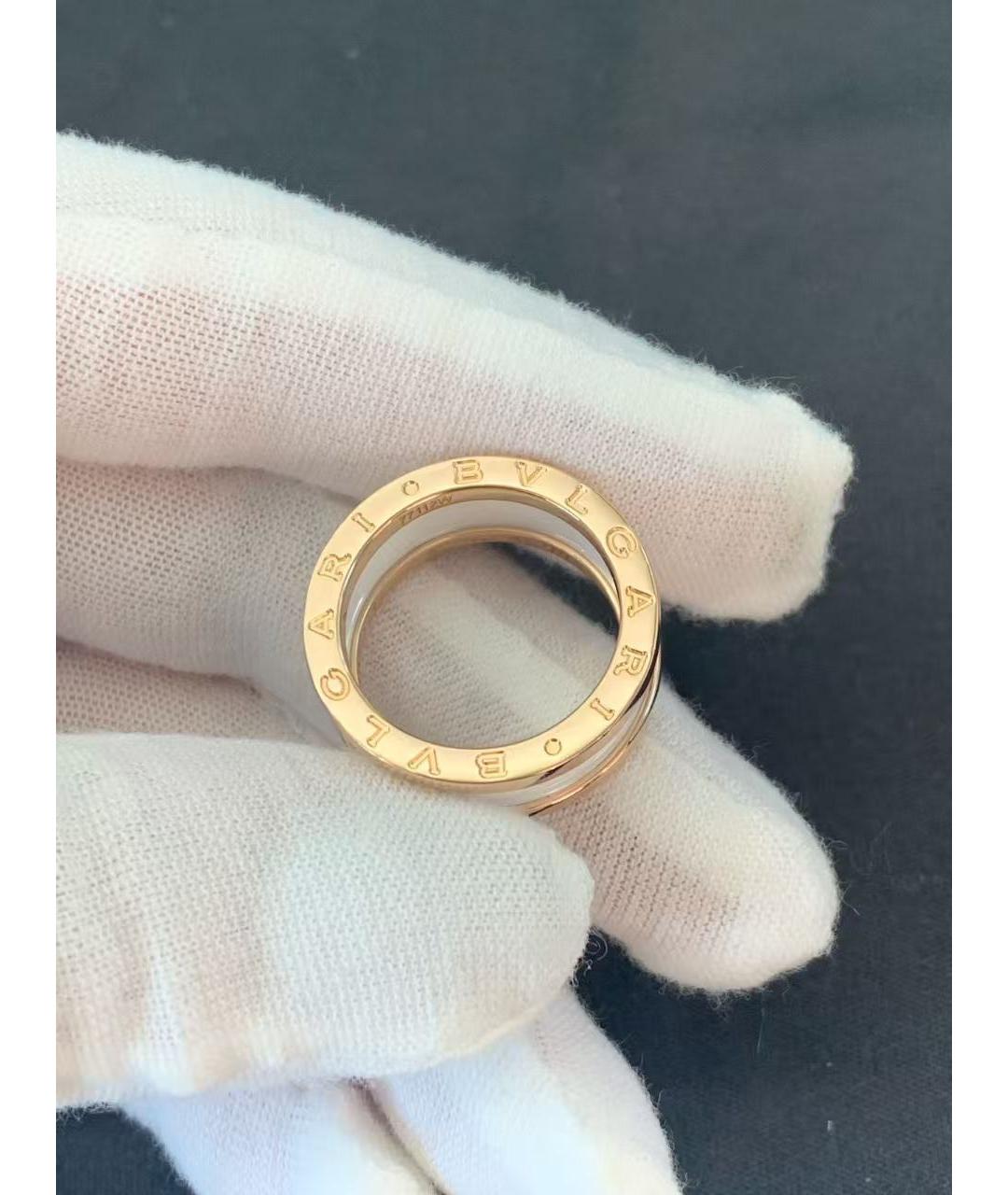 BVLGARI Золотое кольцо из розового золота, фото 7
