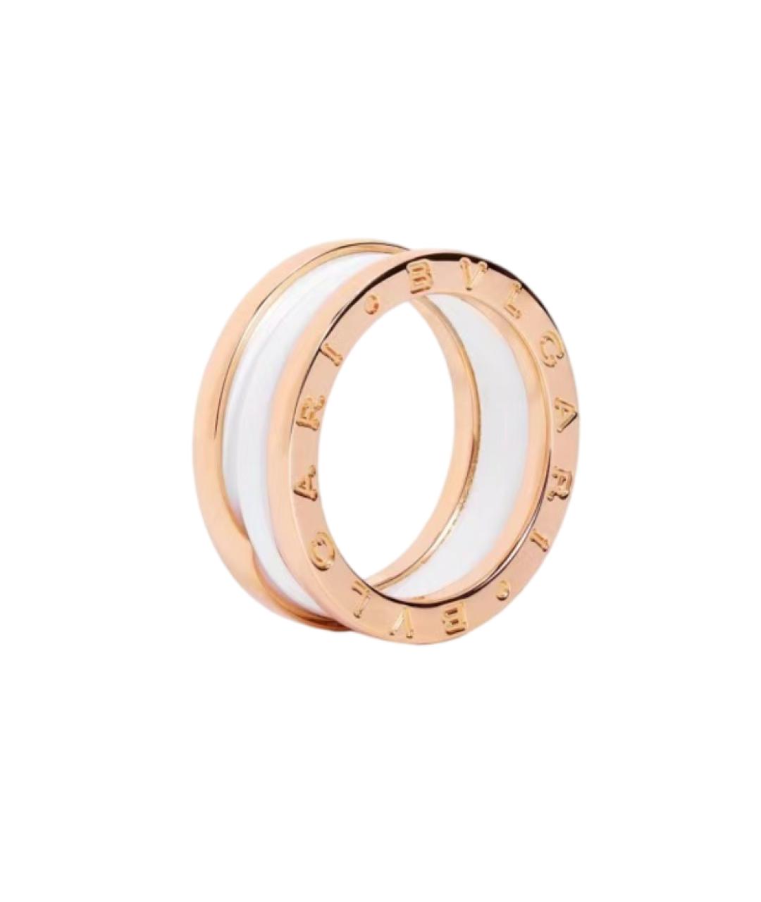 BVLGARI Золотое кольцо из розового золота, фото 1