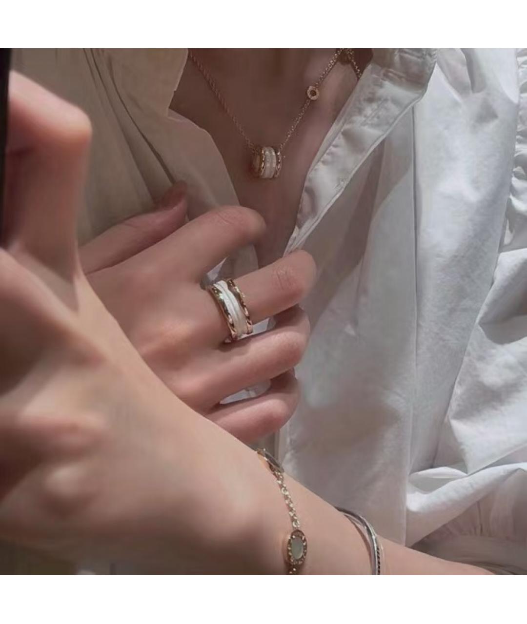 BVLGARI Золотое кольцо из розового золота, фото 5