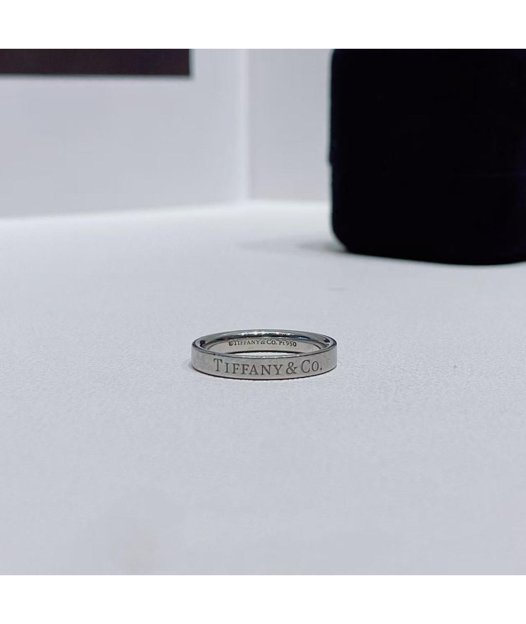 TIFFANY&CO Серебряное платиновое кольцо, фото 2