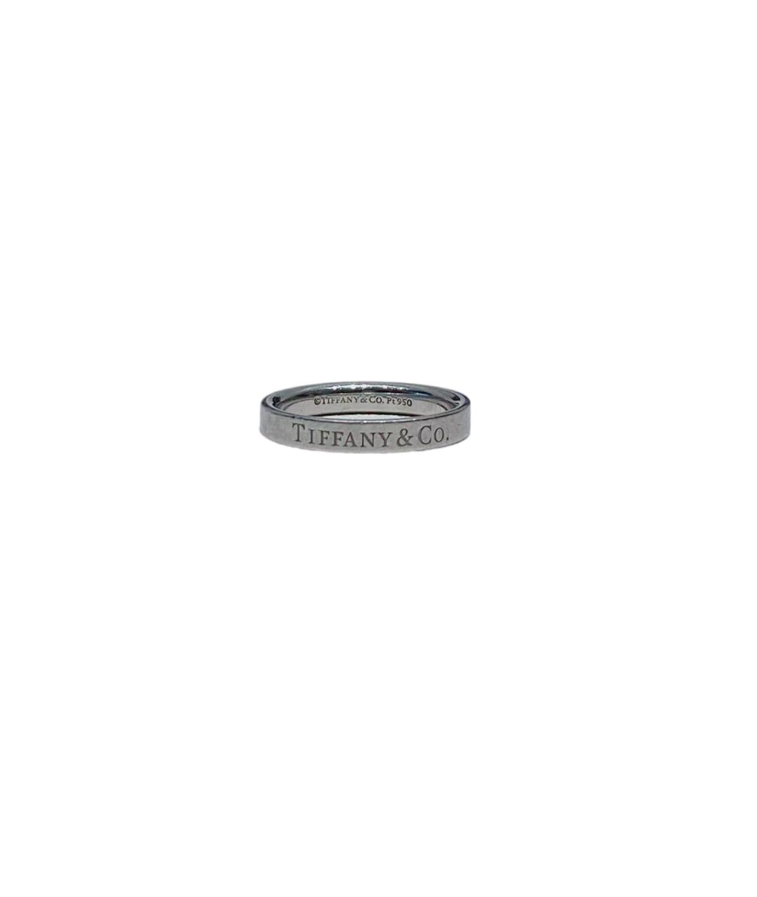 TIFFANY&CO Серебряное платиновое кольцо, фото 6