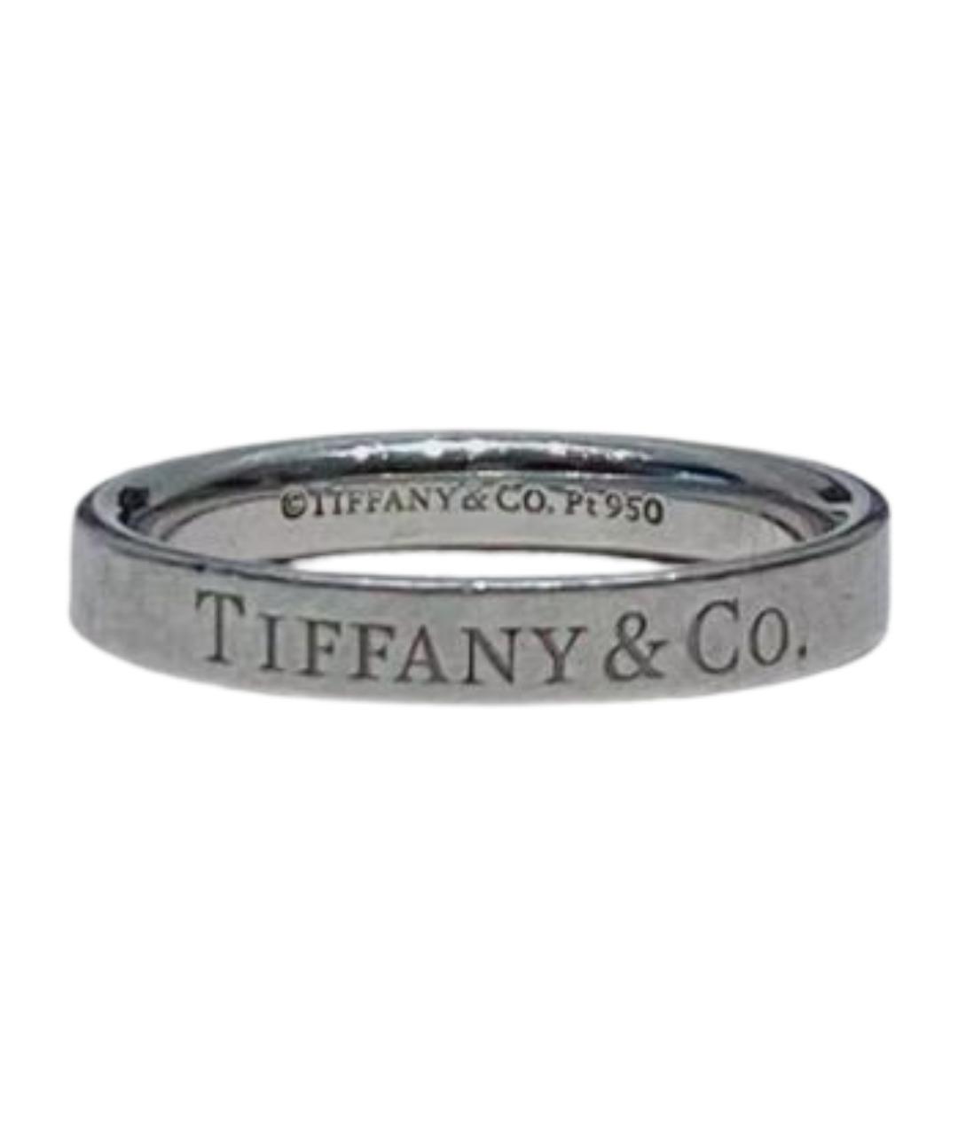 TIFFANY&CO Серебряное платиновое кольцо, фото 1