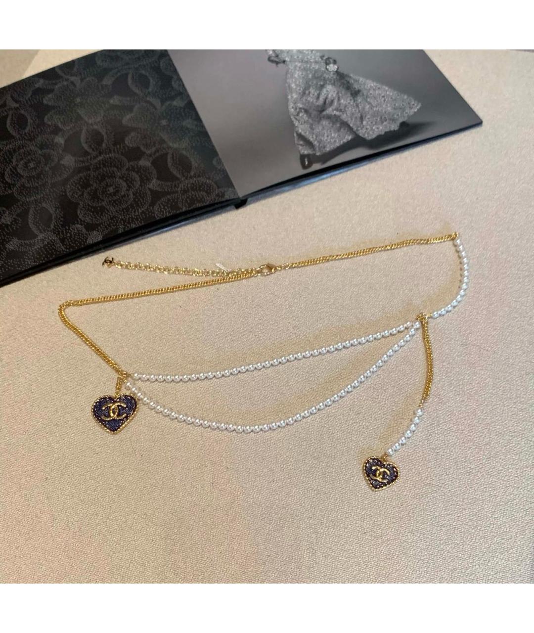 CHANEL Золотое колье, фото 4