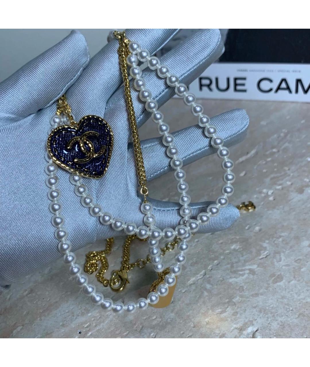 CHANEL Золотое колье, фото 2