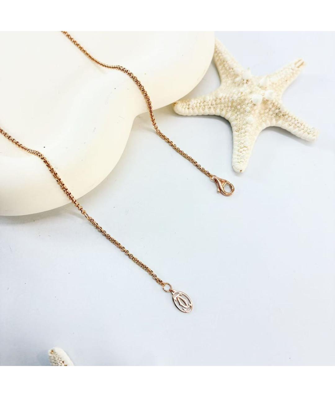 CARTIER Золотая подвеска из розового золота, фото 4