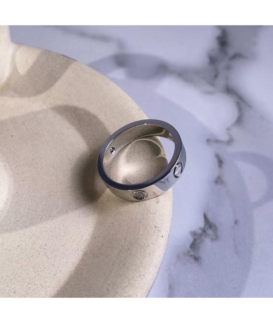 CARTIER Серебряное кольцо из белого золота, фото 2