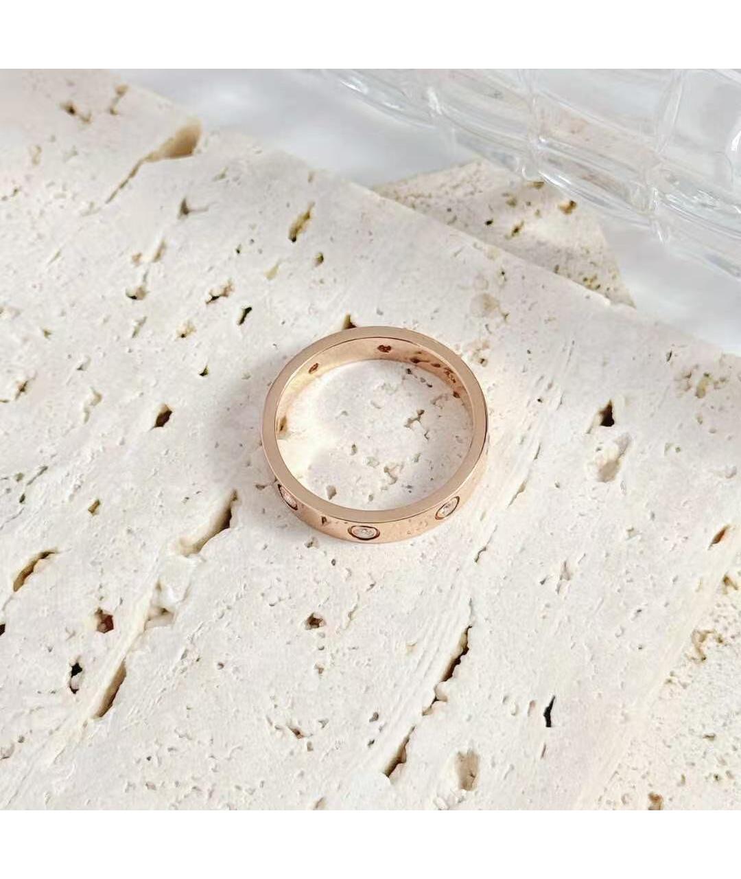 CARTIER Золотое кольцо из розового золота, фото 4