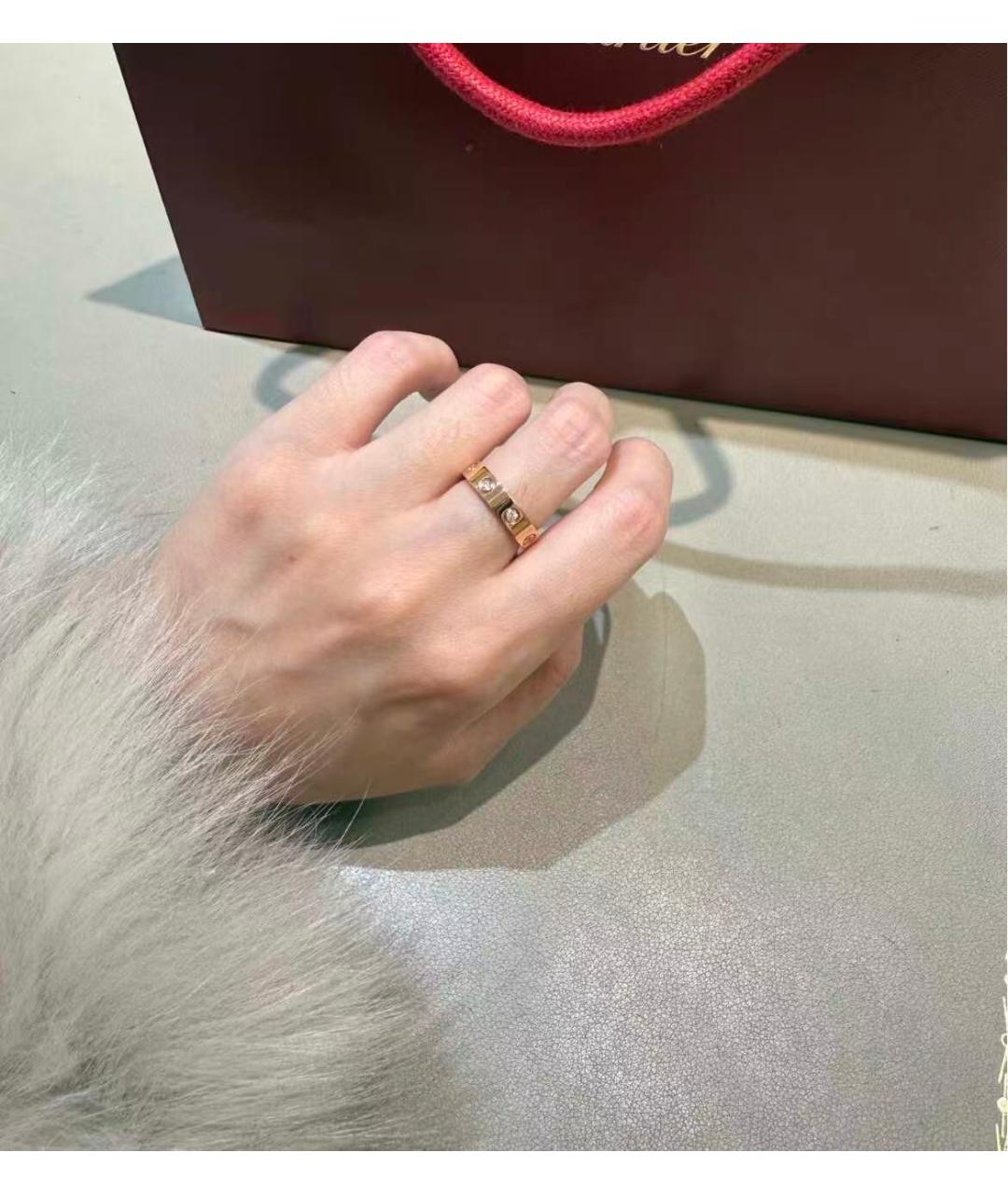 CARTIER Золотое кольцо из розового золота, фото 3