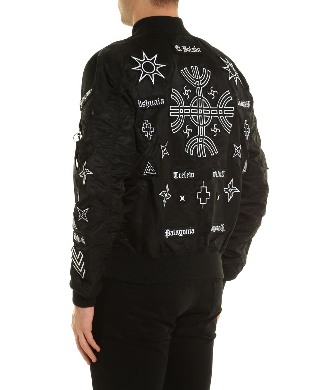 MARCELO BURLON Черная куртка, фото 3