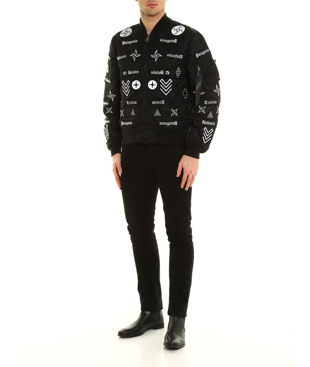 MARCELO BURLON Черная куртка, фото 4