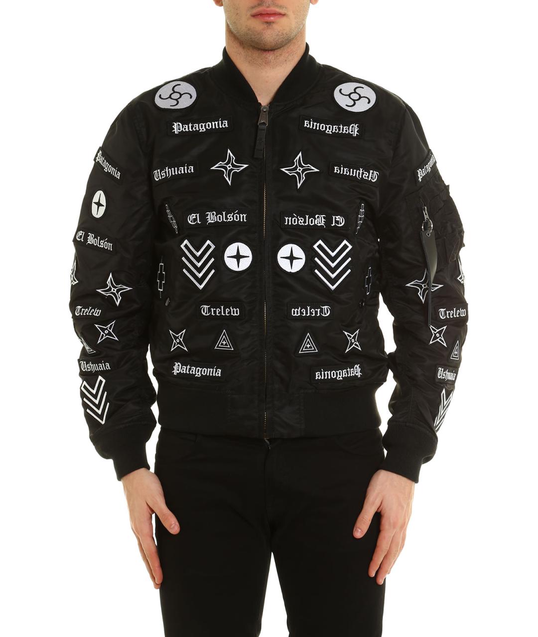 MARCELO BURLON Черная куртка, фото 2