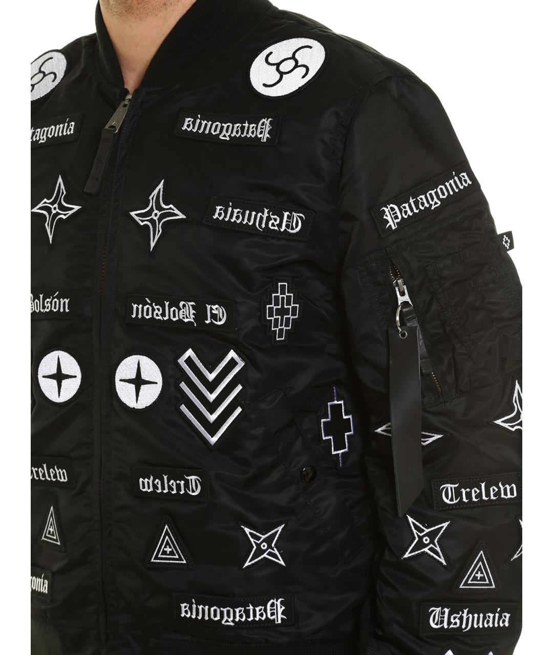 MARCELO BURLON Черная куртка, фото 5