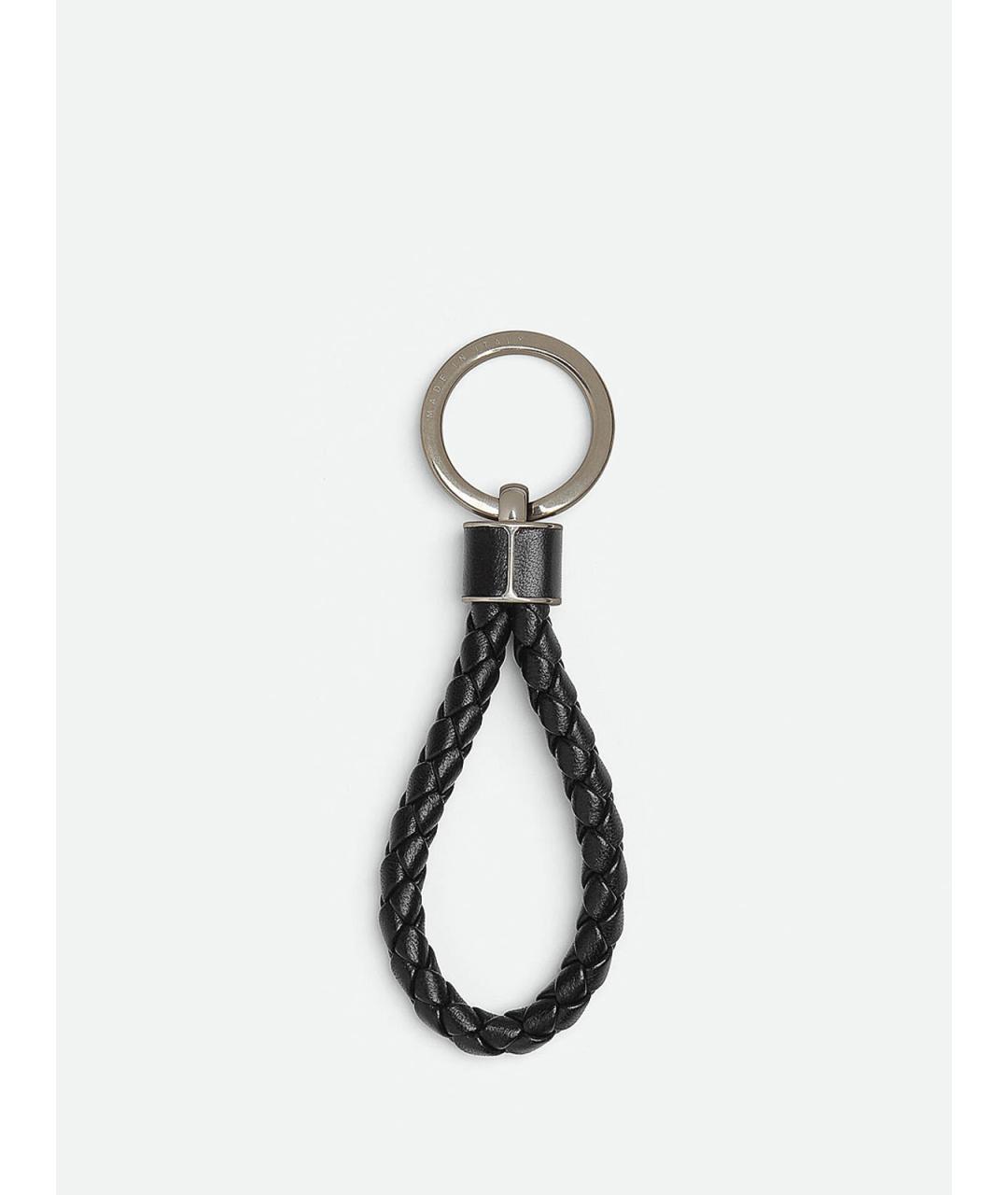 BOTTEGA VENETA Черная ключница, фото 2