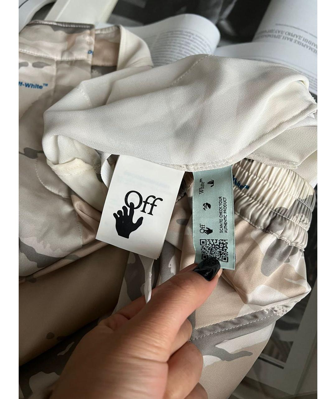 OFF-WHITE Брюки широкие, фото 7